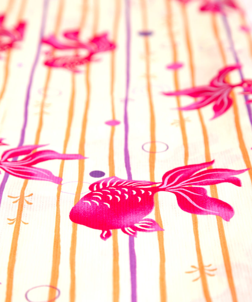 【浴衣】金魚鉢VITAMIN☆元気で明るい雰囲気に!