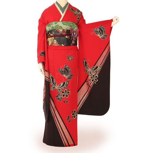 花嫁用 長襦袢 縮緬 かけ衿付き※M又はL・サイズをお知らせ下さい