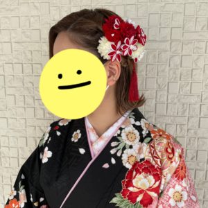 着物姫の袴をお召しになったお客様