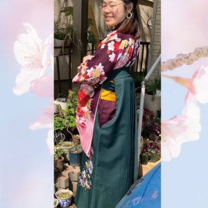 着物姫の卒業袴をお召しになったお客様の口コミ