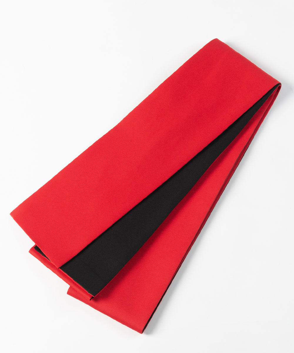 【卒業袴】清らかな美☆月影の桜　赤紅に墨の月J-ROSSO