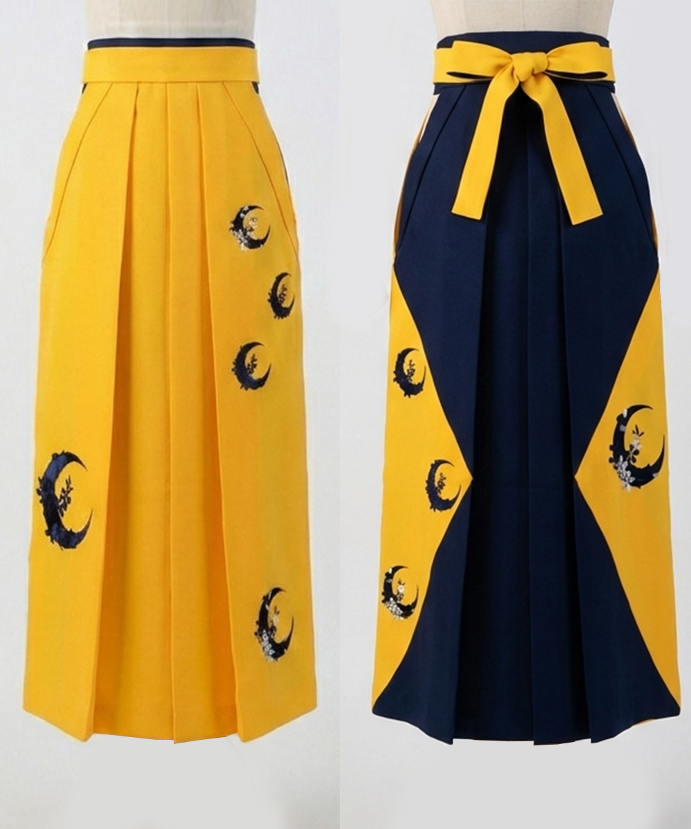 【卒業袴】優しく満ちる陽彩美☆月影の桜　山吹J-ROSSO