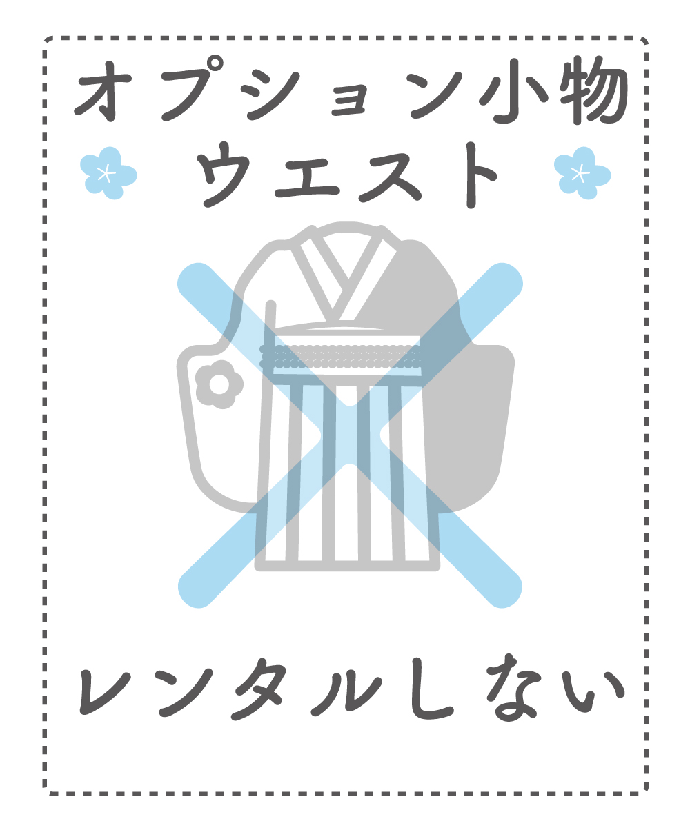 【ウエスト飾り】レンタルしない