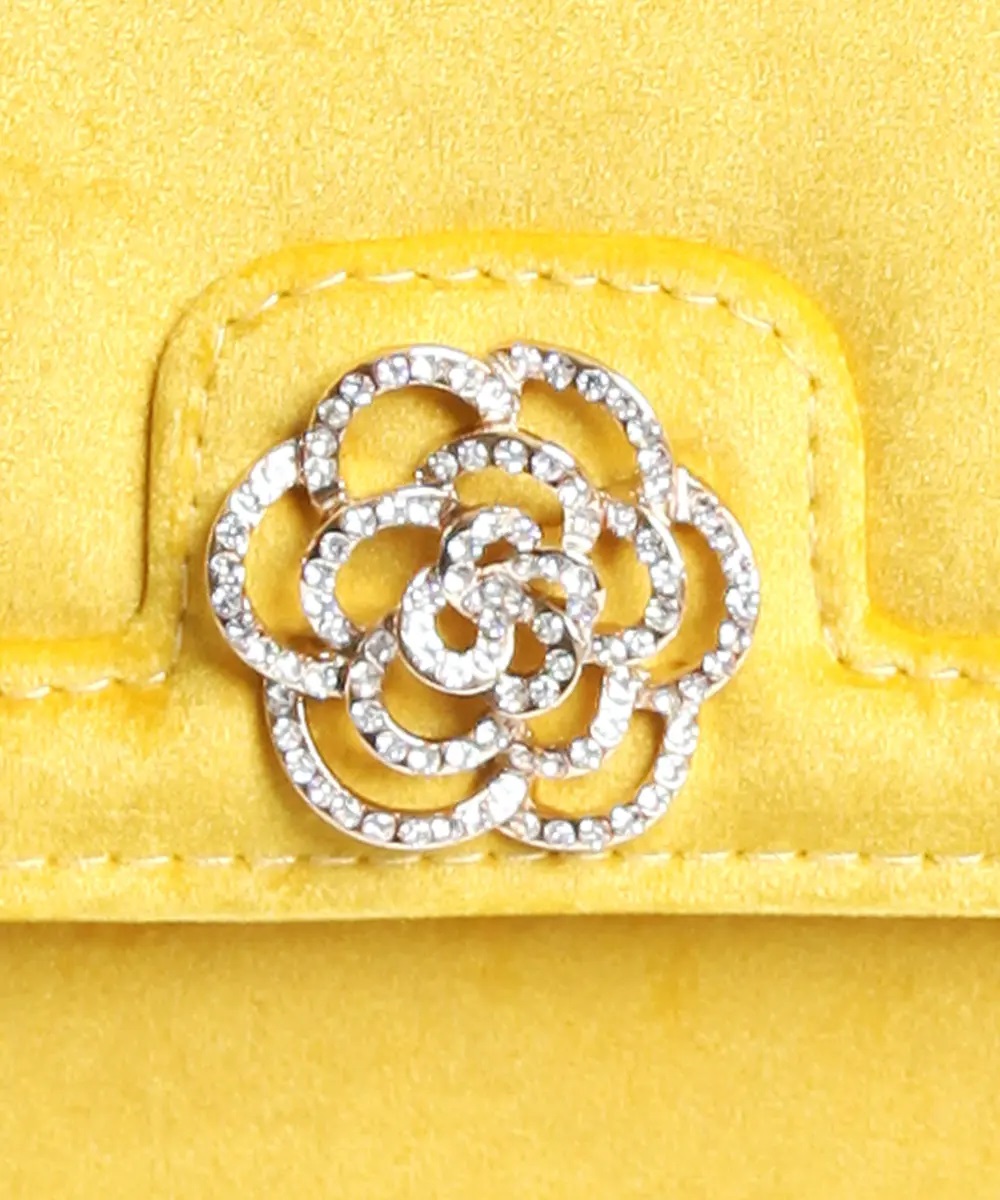 【バッグ】[PRIMA]黄／ベルべット