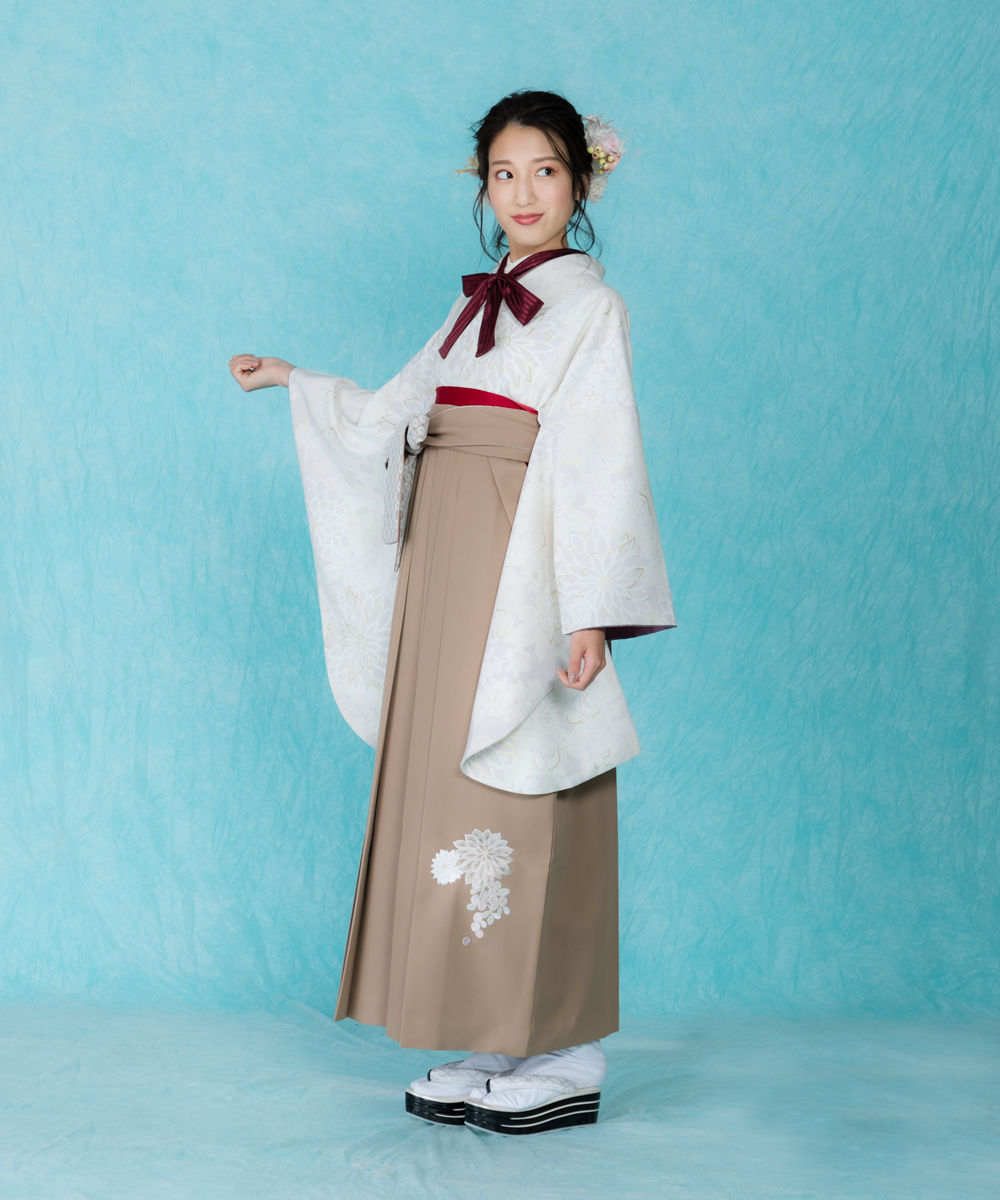 【卒業袴】都会的レトロモダン☆洋風更紗菊 JAPAN STYLE×中村里砂