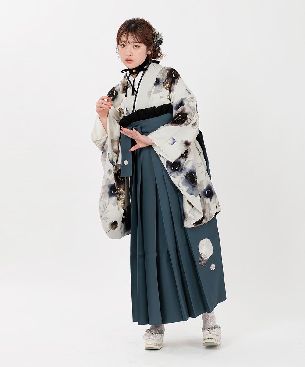 【卒業袴】中村里砂×JAPAN STYLE|セピアモダン☆ウインドフラワー