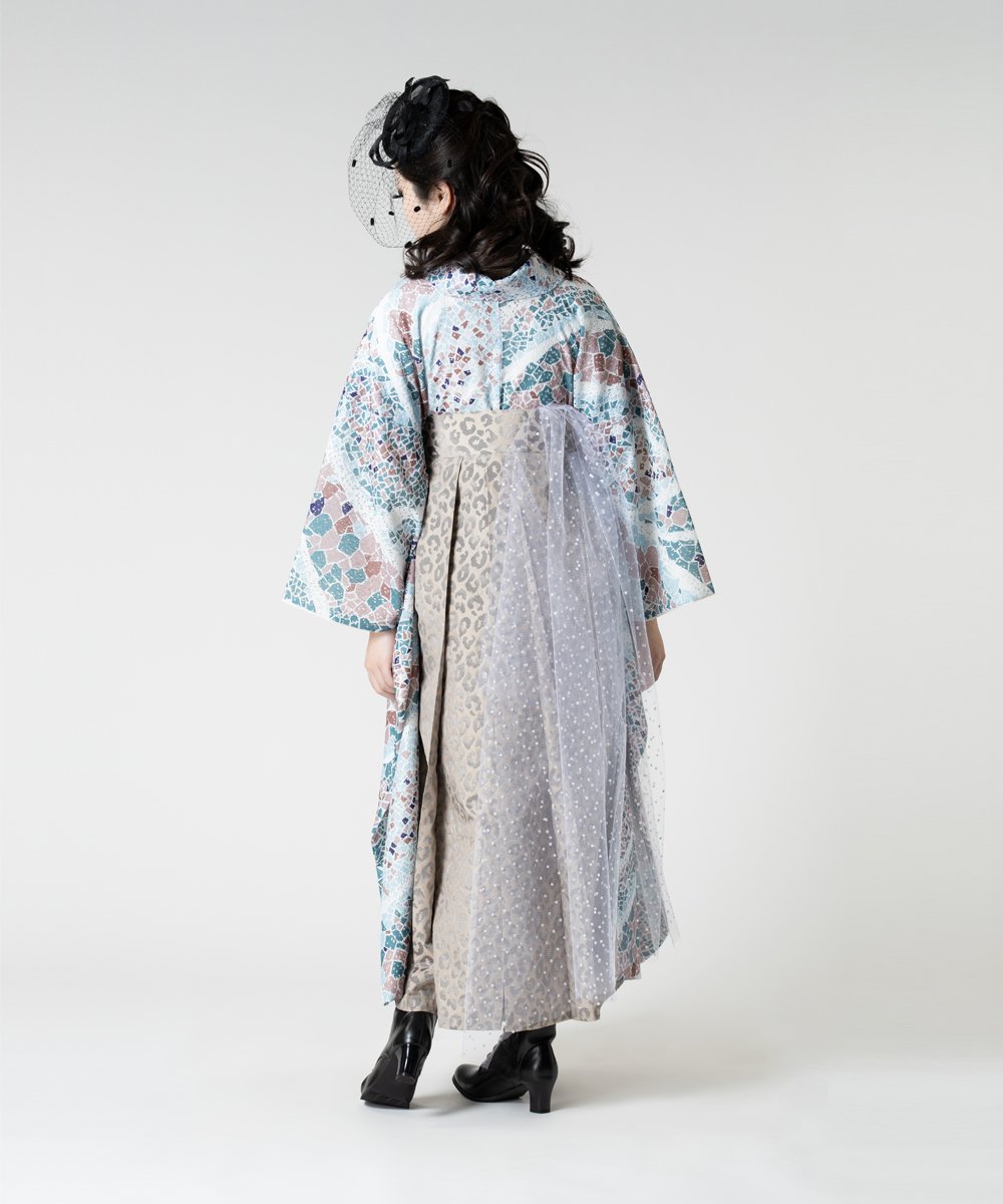 【卒業袴】キュート×シャビーシック☆モザイクレース ろっこや