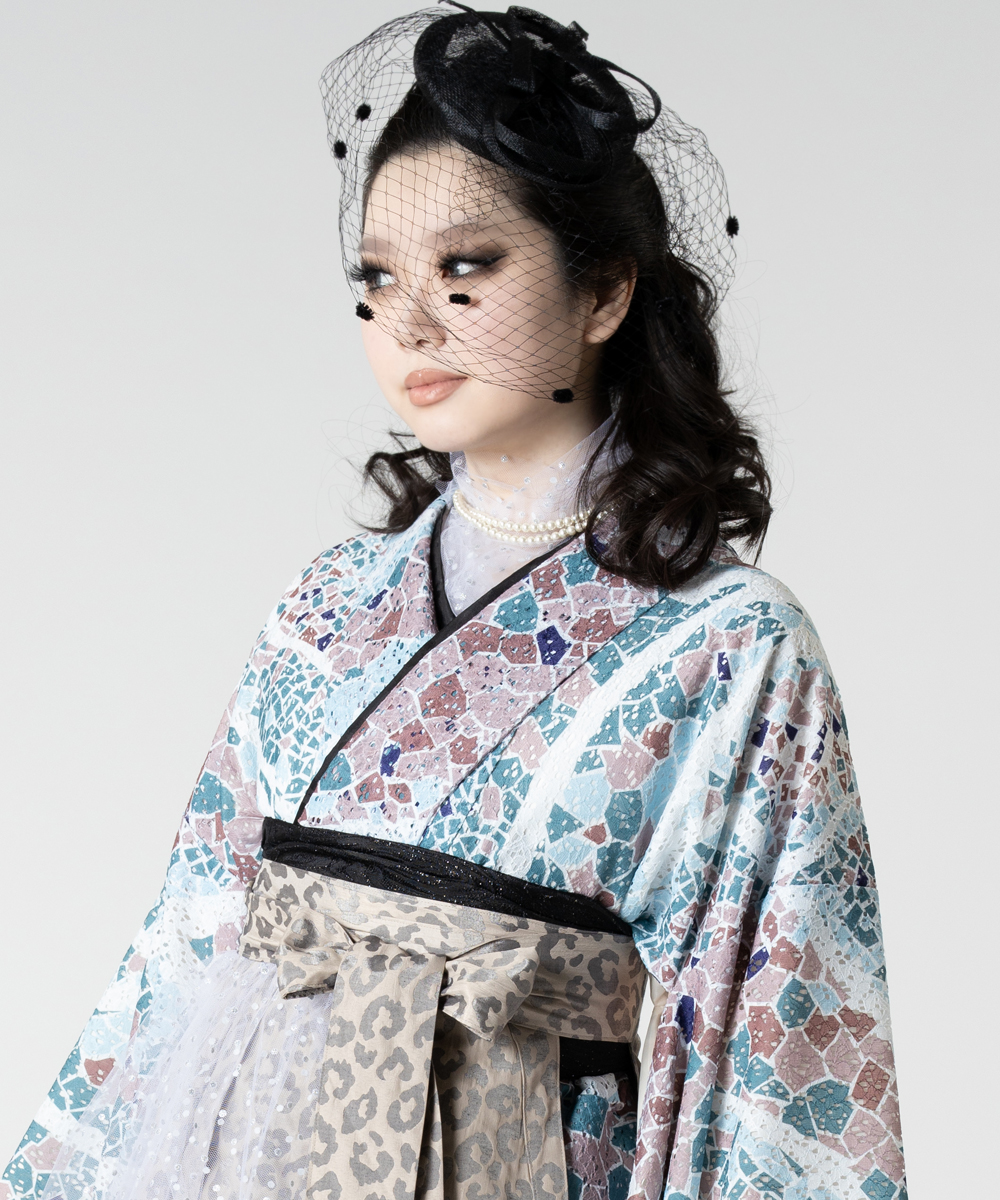 【卒業袴】キュート×シャビーシック☆モザイクレース ろっこや