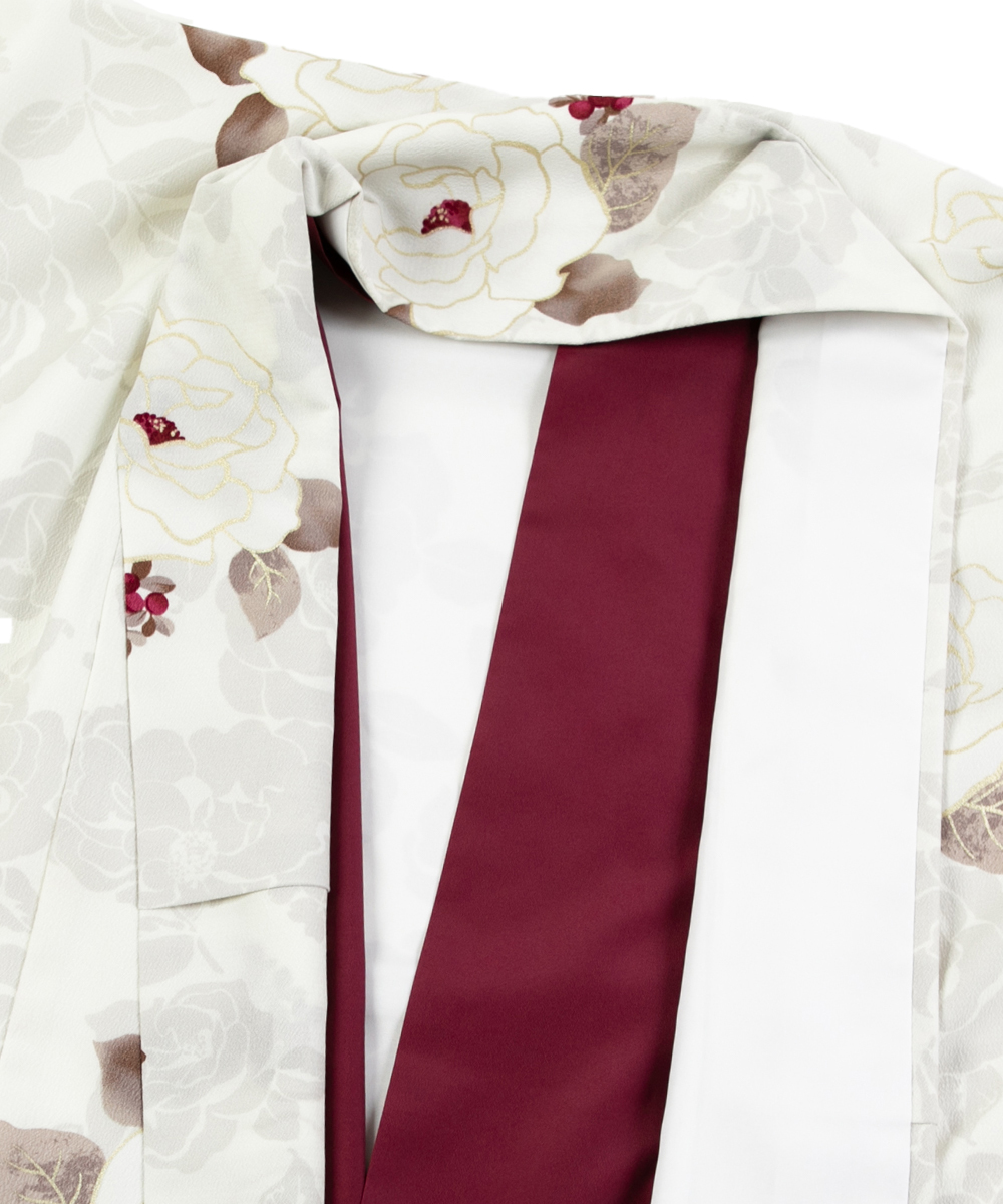 【卒業袴】中村里砂×JAPAN STYLE｜アンティークモダン☆薔薇に野葡萄
