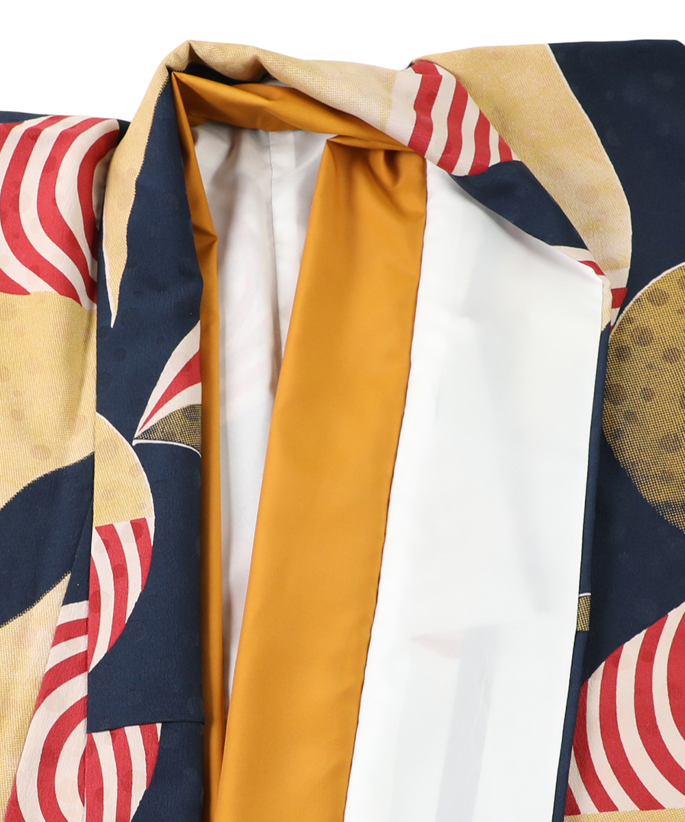 【卒業袴】知的なレトロガール☆浮遊/黄 モダンアンテナ2