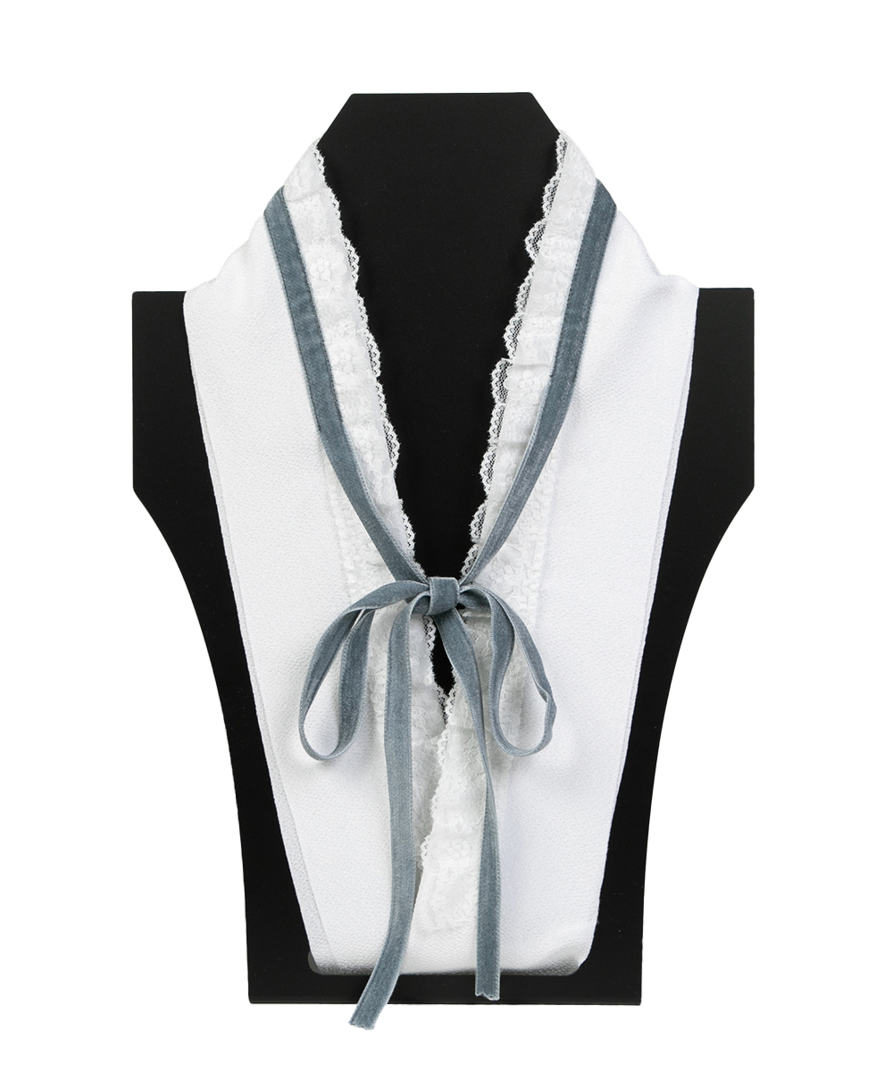 【卒業袴】おしゃれガーリー☆レース/ブルーグレー