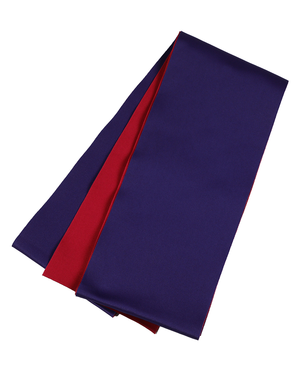 【卒業袴】シンプル個性派☆花紋入金朱