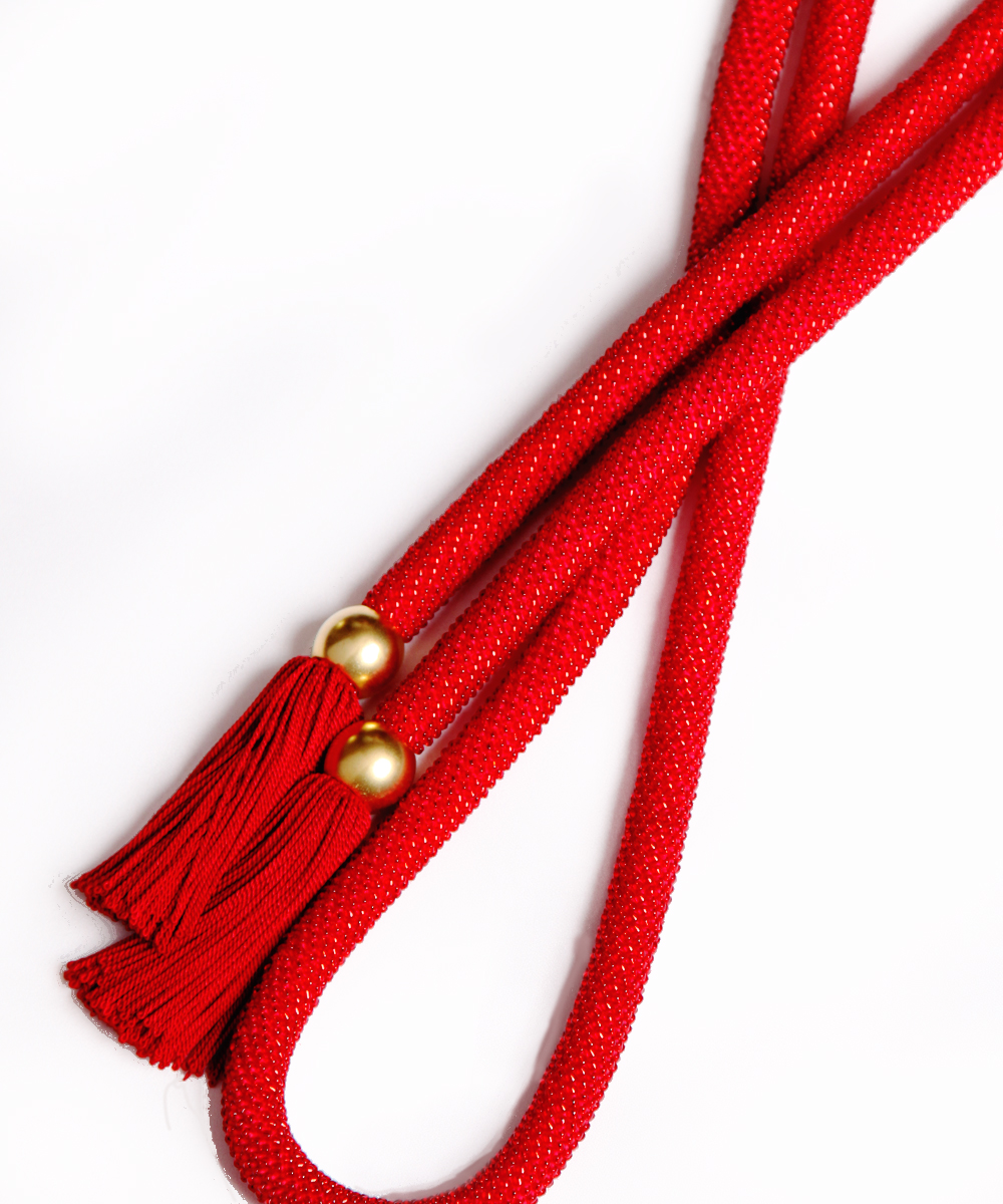 セットの帯締め