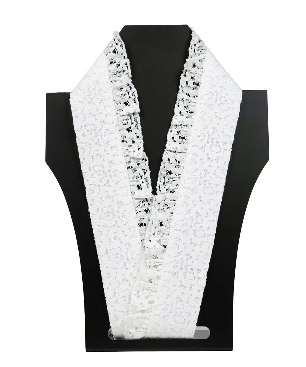 【卒業袴】大人ガーリー☆レース/ホワイトグレー