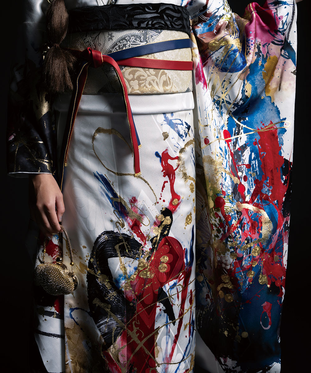 和のアート☆墨流しの風｜朱雀 J-ROSSO