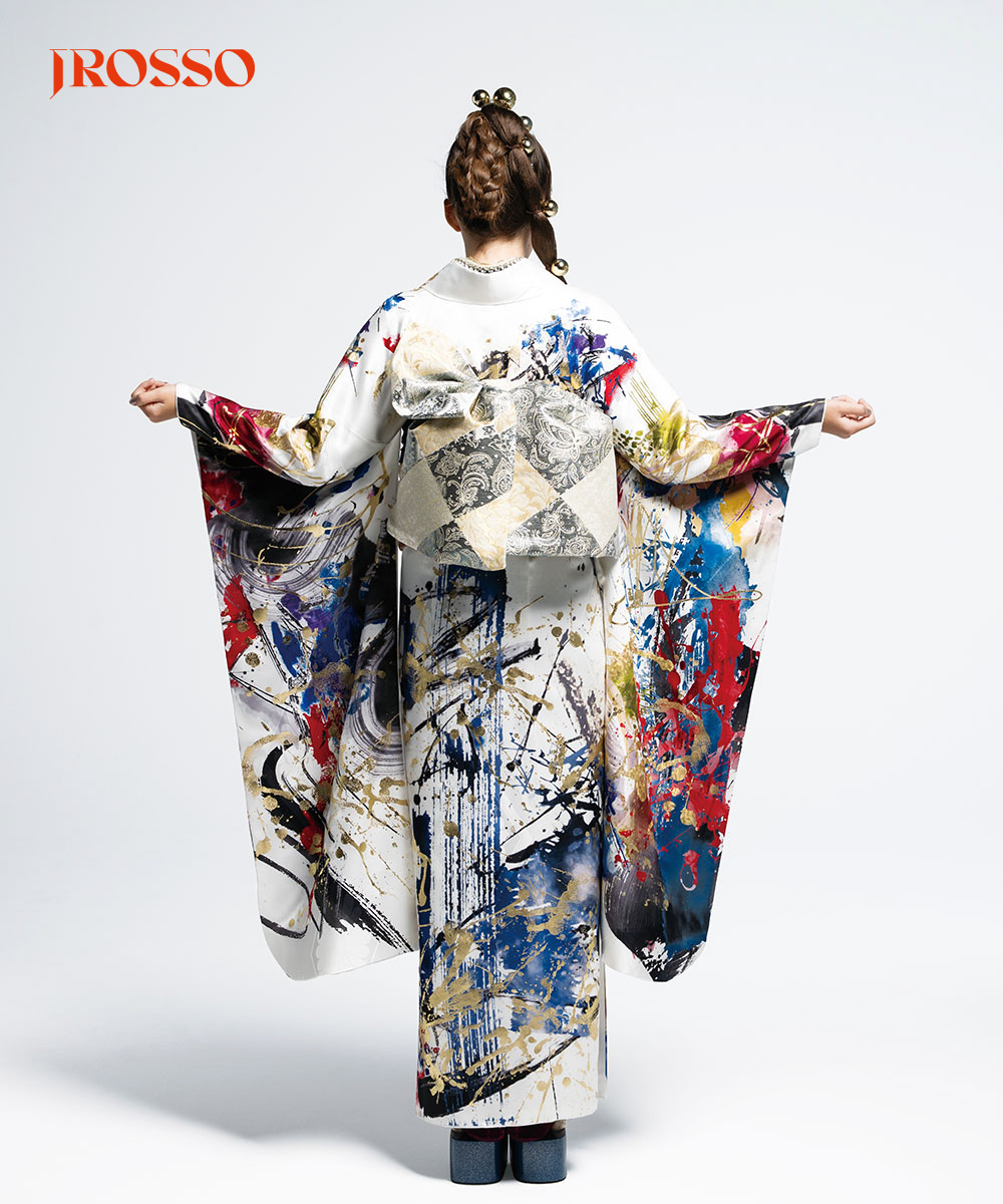 和のアート☆墨流しの風｜朱雀 J-ROSSO