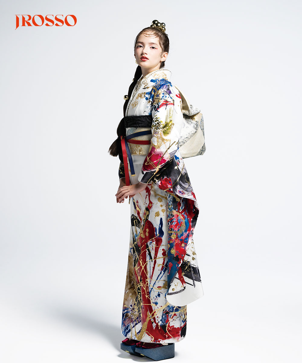 和のアート☆墨流しの風｜朱雀 J-ROSSO